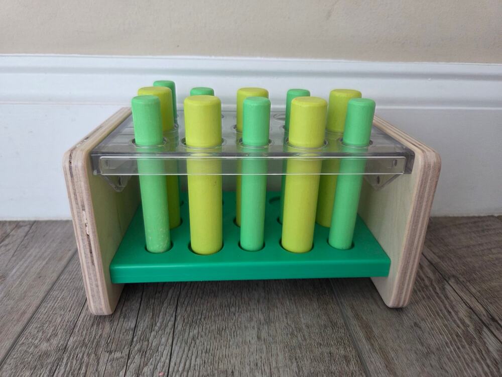 Lovevery Wooden Posting Stand - Companion Play Kit Montessori Toy